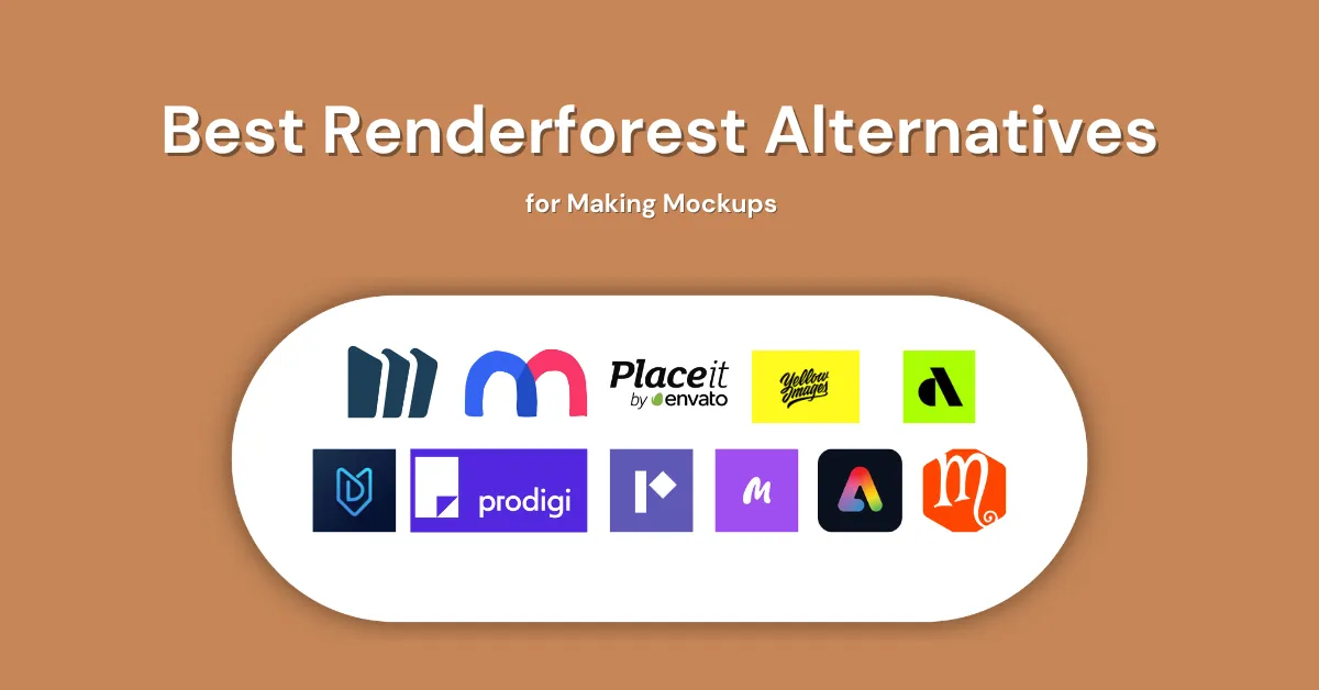 11 Best Renderforest Alternatives for Making Mockups