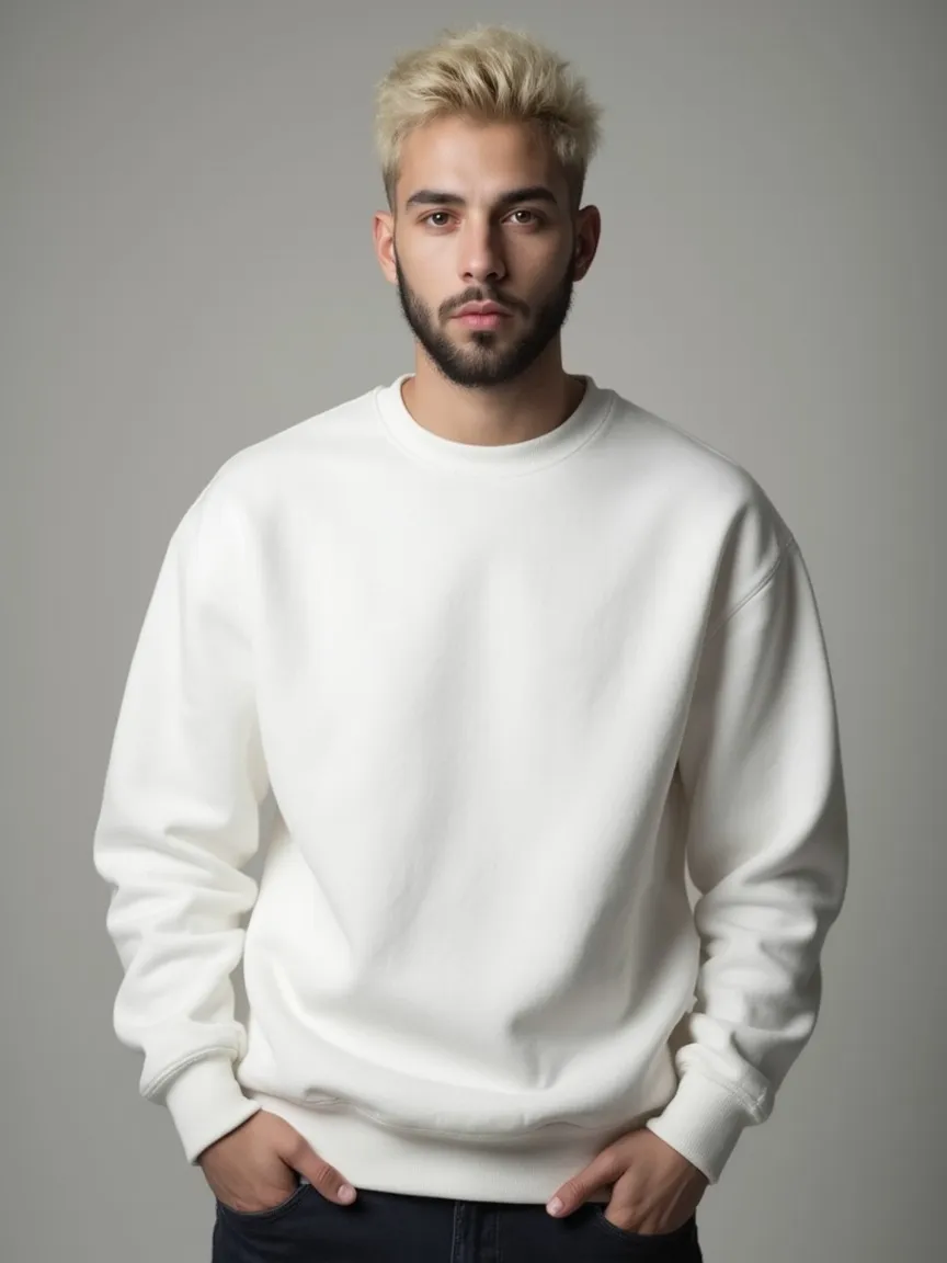 Men sweatshirt Mockup