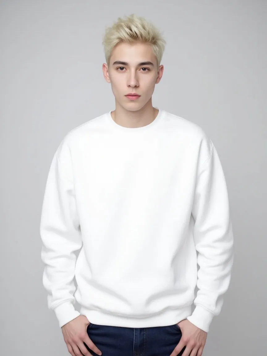 White sweatshirt Mockup