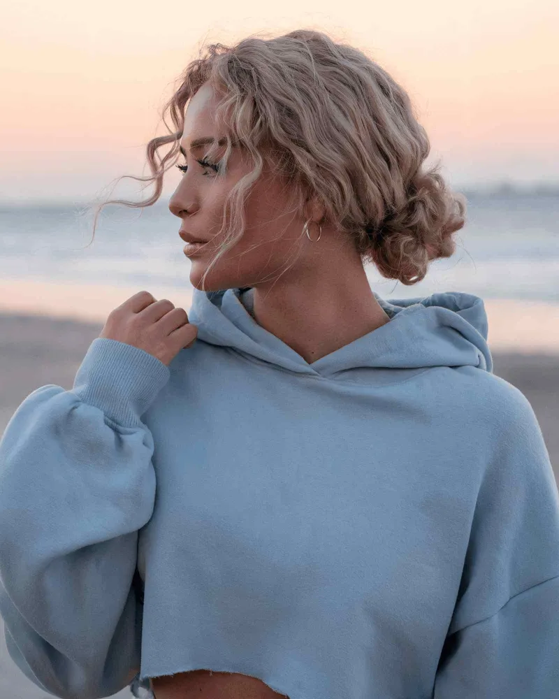 Women Hoodie Mockup