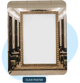 click poster mockup