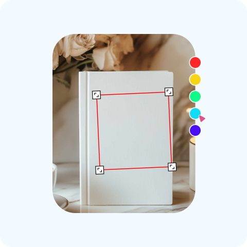 Customize your book mockup
