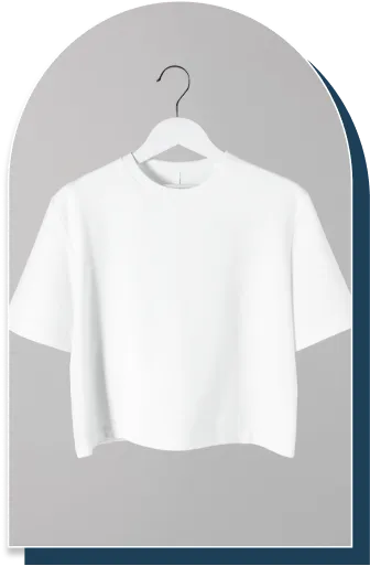 Huge Crop Top Mockup Library