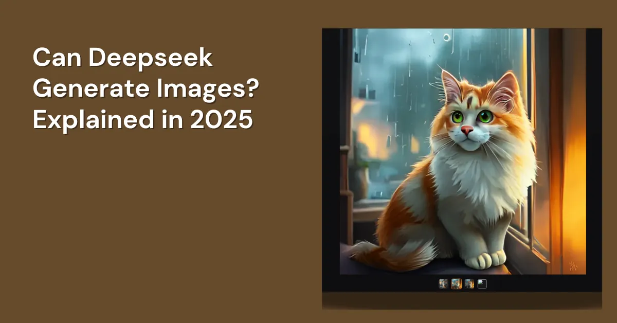 Can Deepseek Generate Images? Explained in 2025