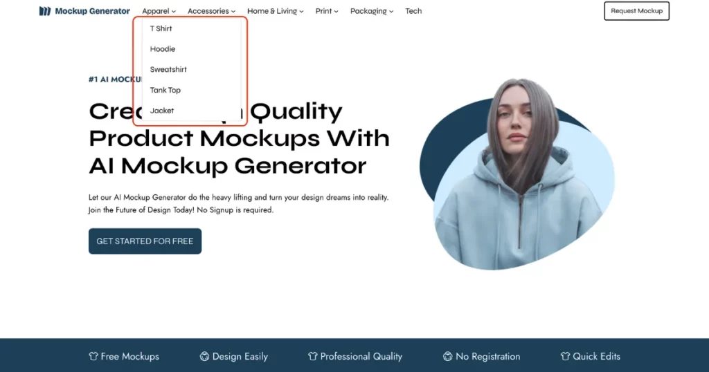 explore clothing mockups