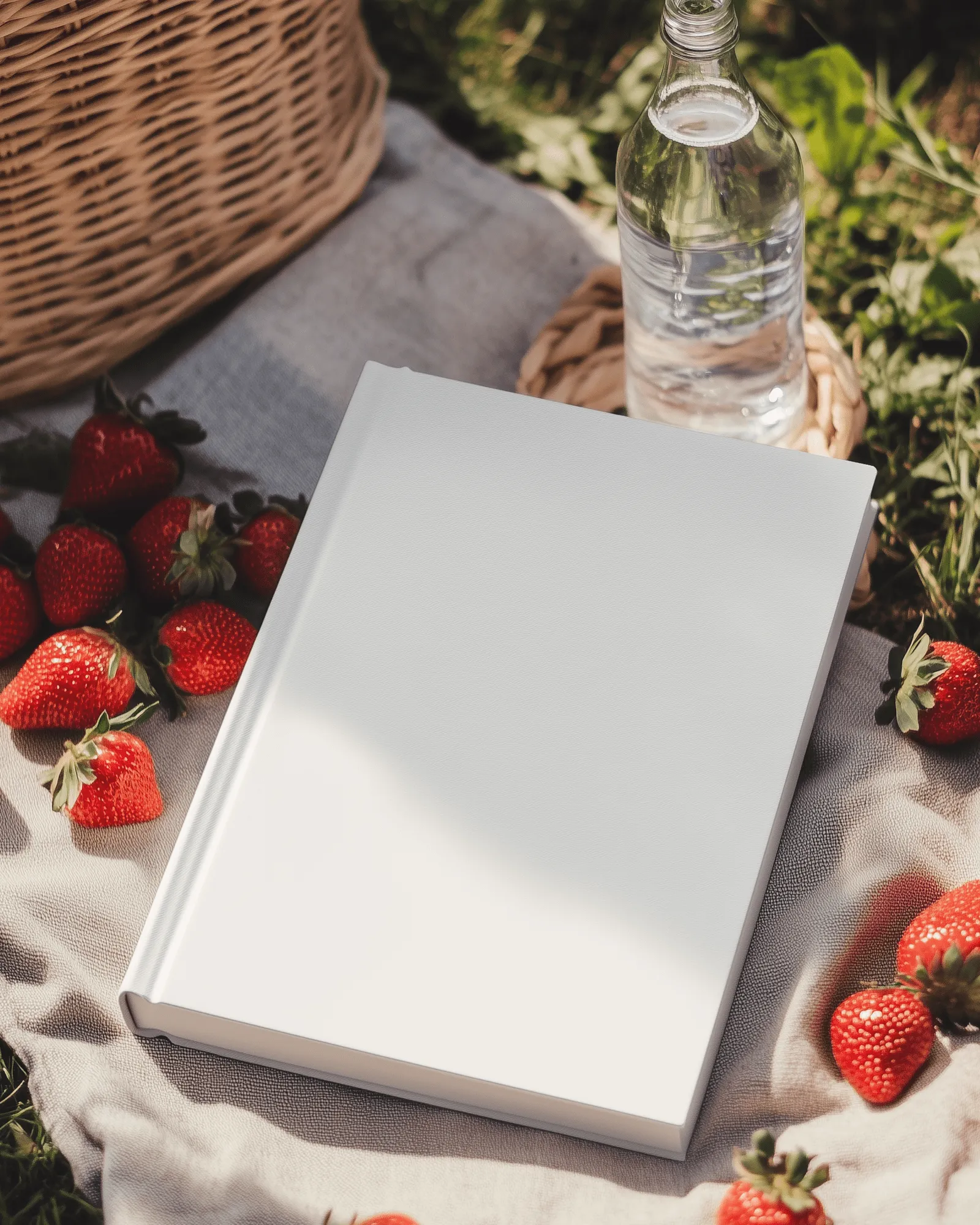 flat book mockup