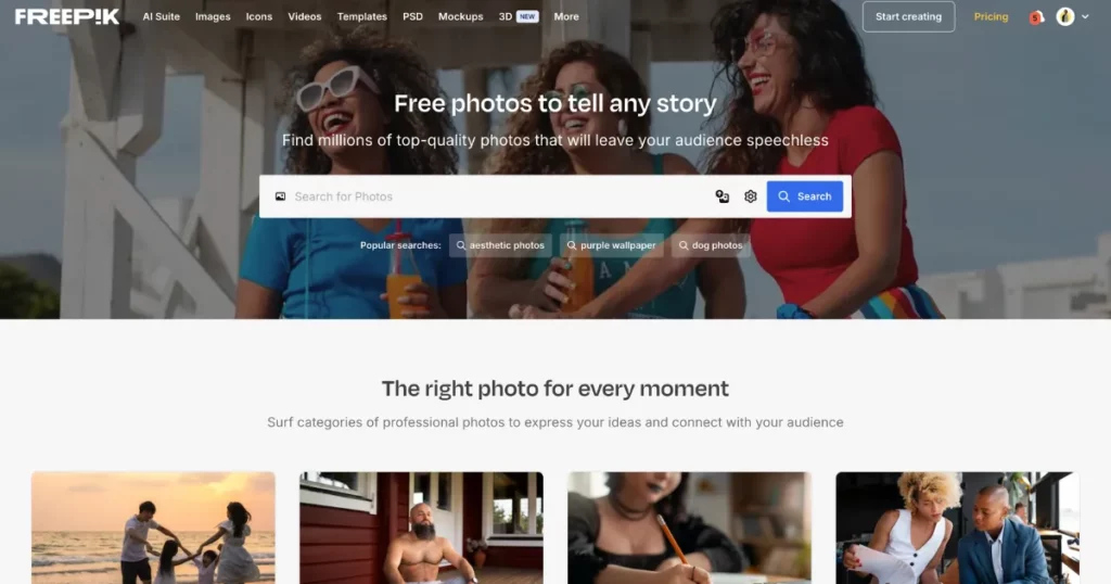 freepik alternative to unsplash
