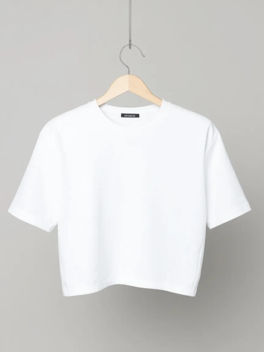 hanging Crop Top Mockup