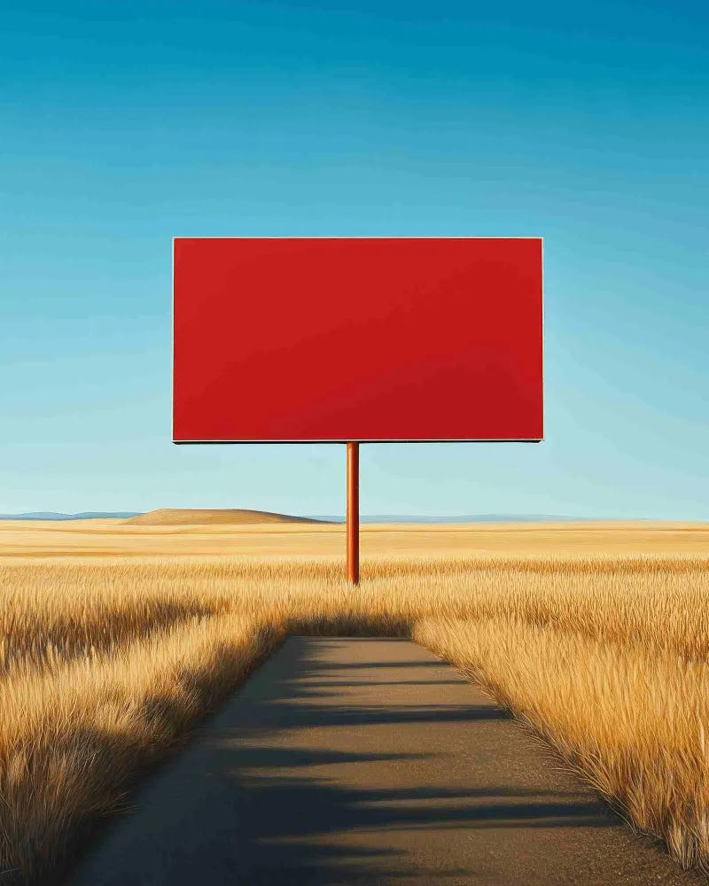 outdoor billboard mockup