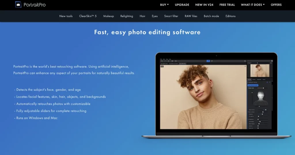 portrait pro 24 for portrait editing