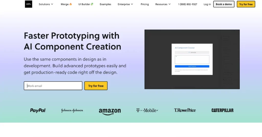 uxpin for code based protypes