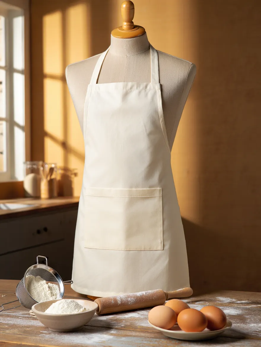 Apron Mockup Cooking
