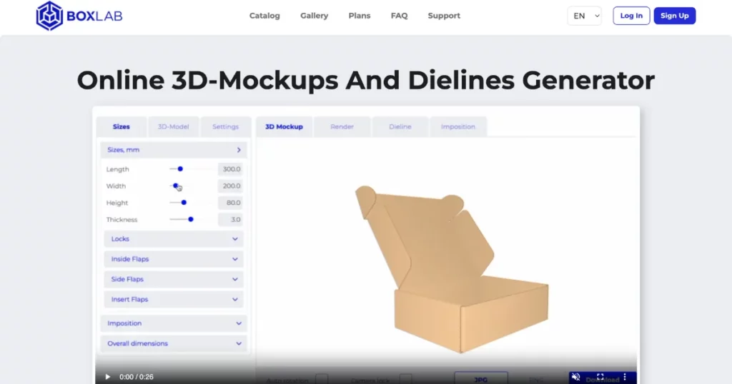 boxlab website like pacdora