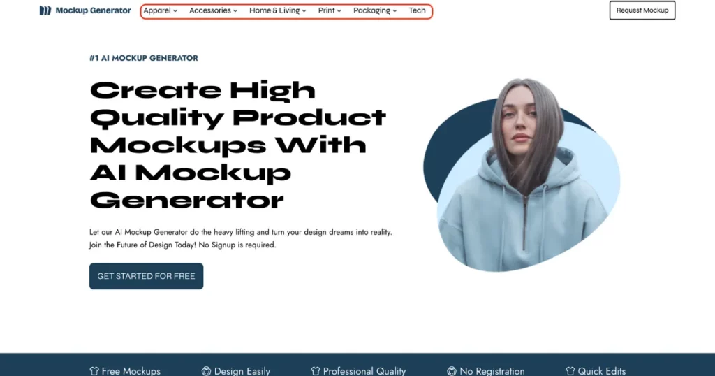 different mockup categories to pick on how to make ai mockups