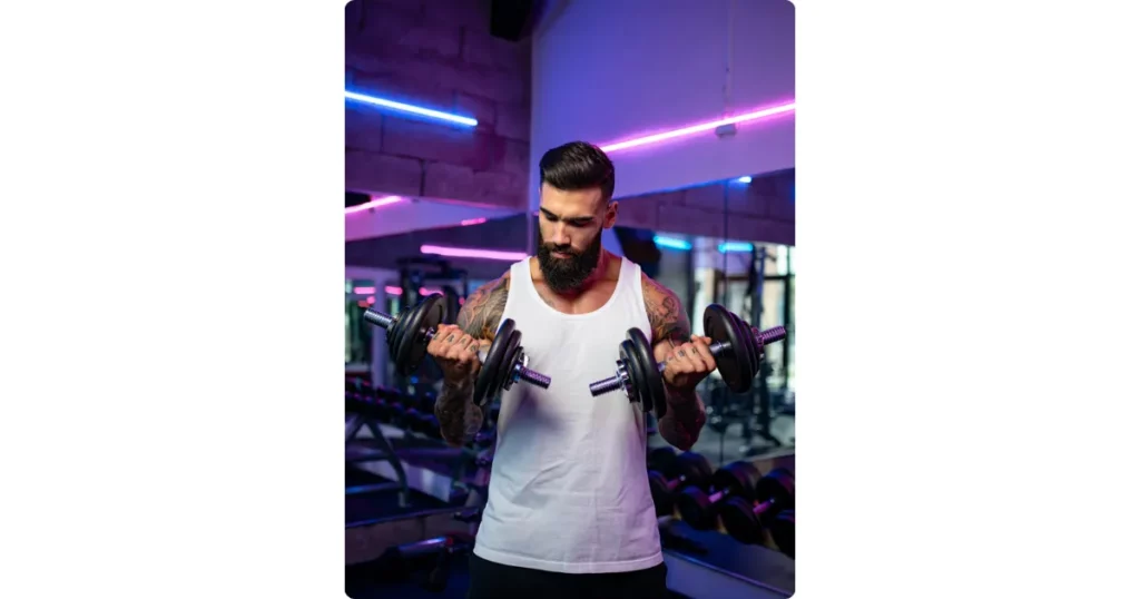 gym tank top mockup in mockupgenerator.ai
