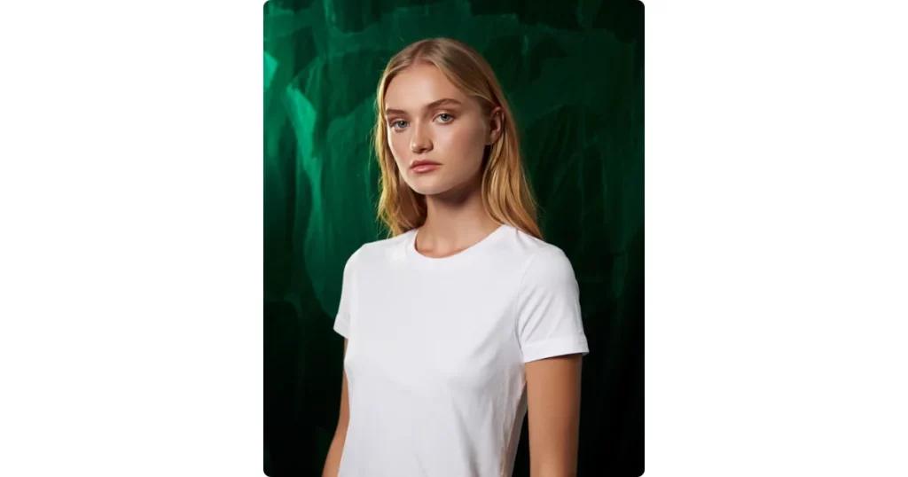 half sleeve t shirt mockups in mockupgenerator.ai