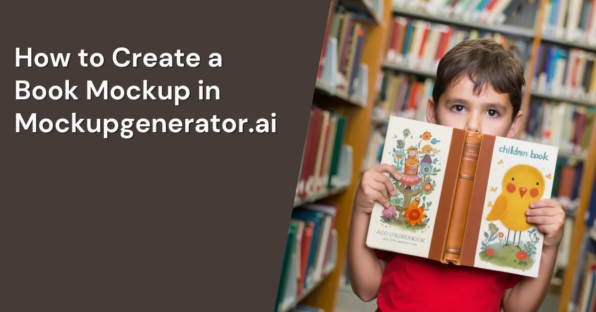 How to Create a Book Mockup in Mockup Generator AI – Quick Steps