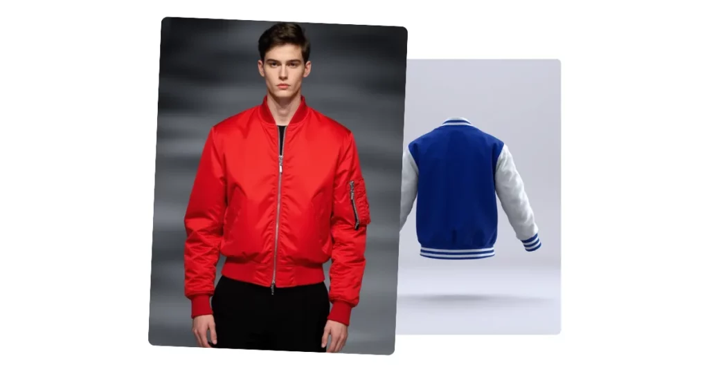 jacket mockups types of clothing