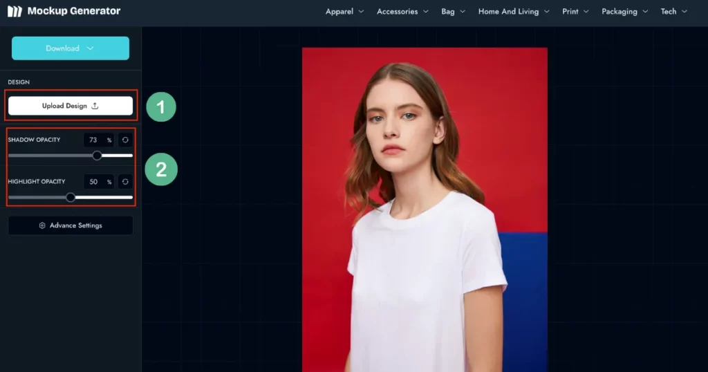 modify design on how to create t shirt mockups