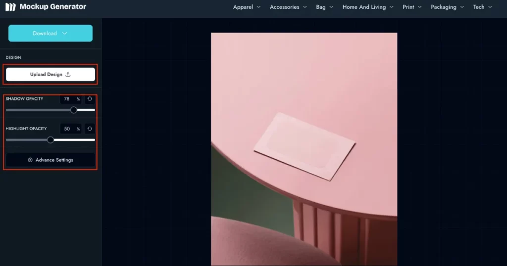 personalize business card mockup
