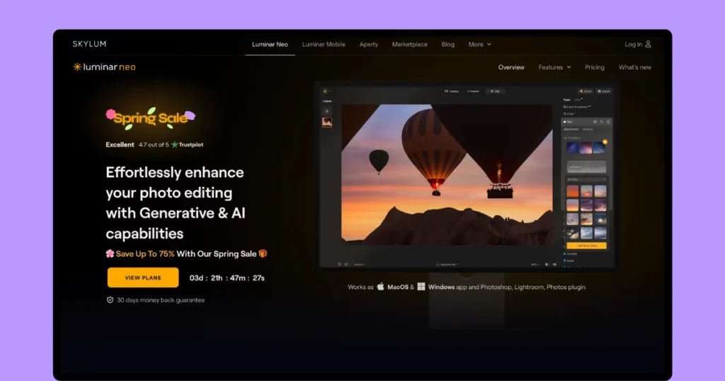 skylum luminar neo photo editor