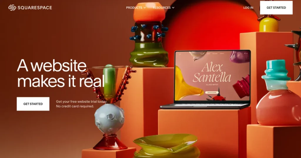 squarespace alternative to behance