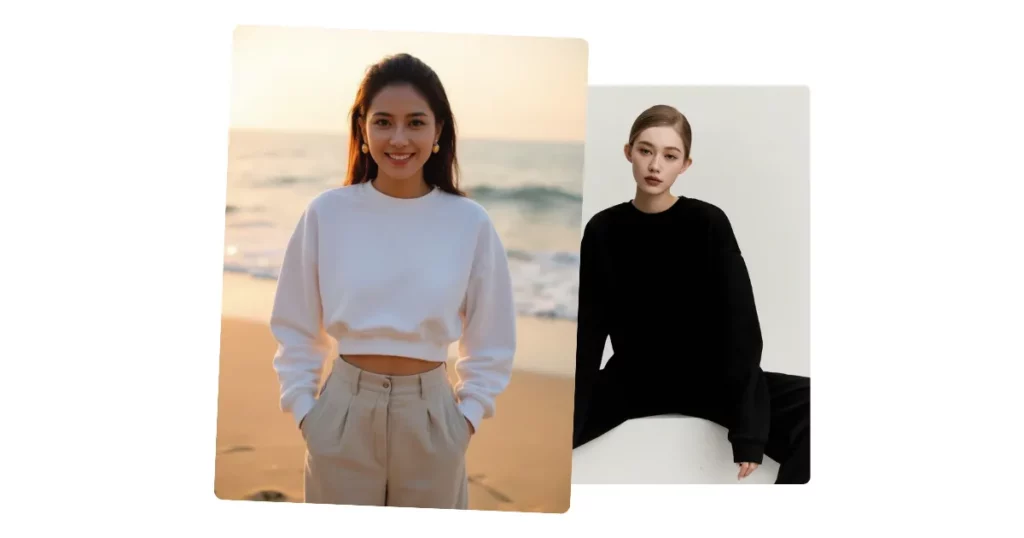 trending sweatshirt mockup templates