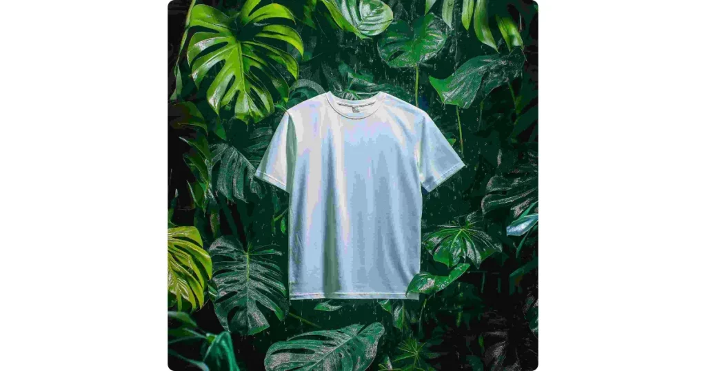 tropical-style t-shirt