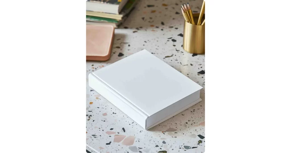 use square book mockups in mockupgenerator.ai