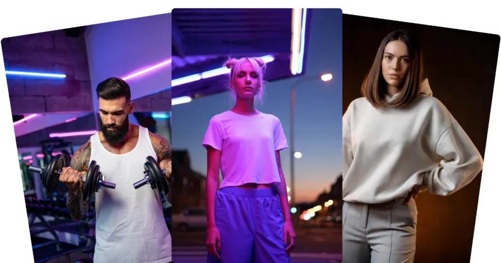 what is a clothing mockup definition