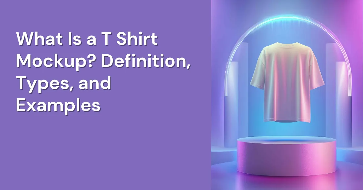 What Is a T Shirt Mockup? Definition, Types, and Examples