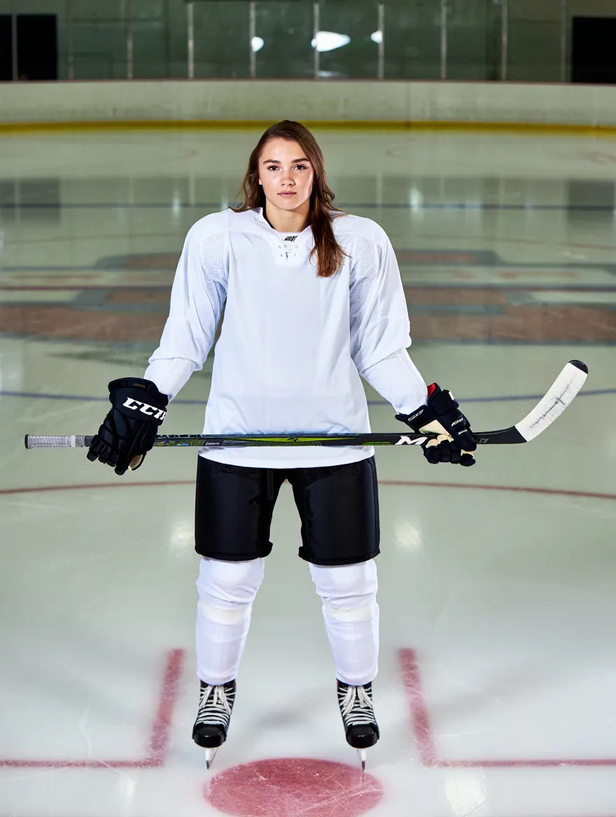Women Dry hockey Jersey Mockups