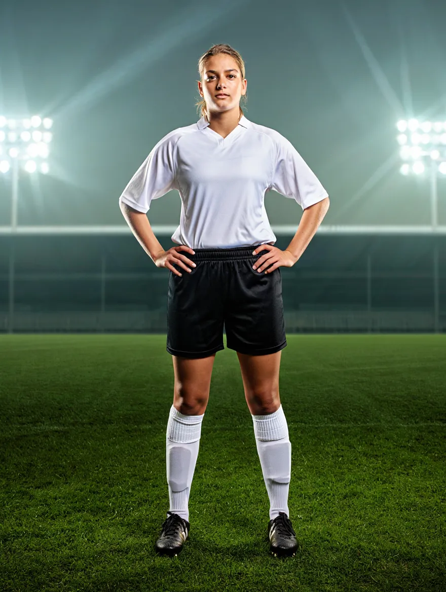 Women Football Jersey Mockups