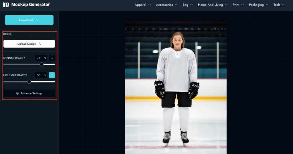customize it to make jersey mockup