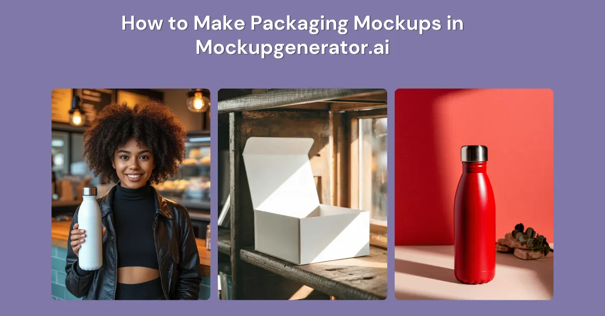 How to Make Packaging Mockups in Mockupgenerator.ai (2025)