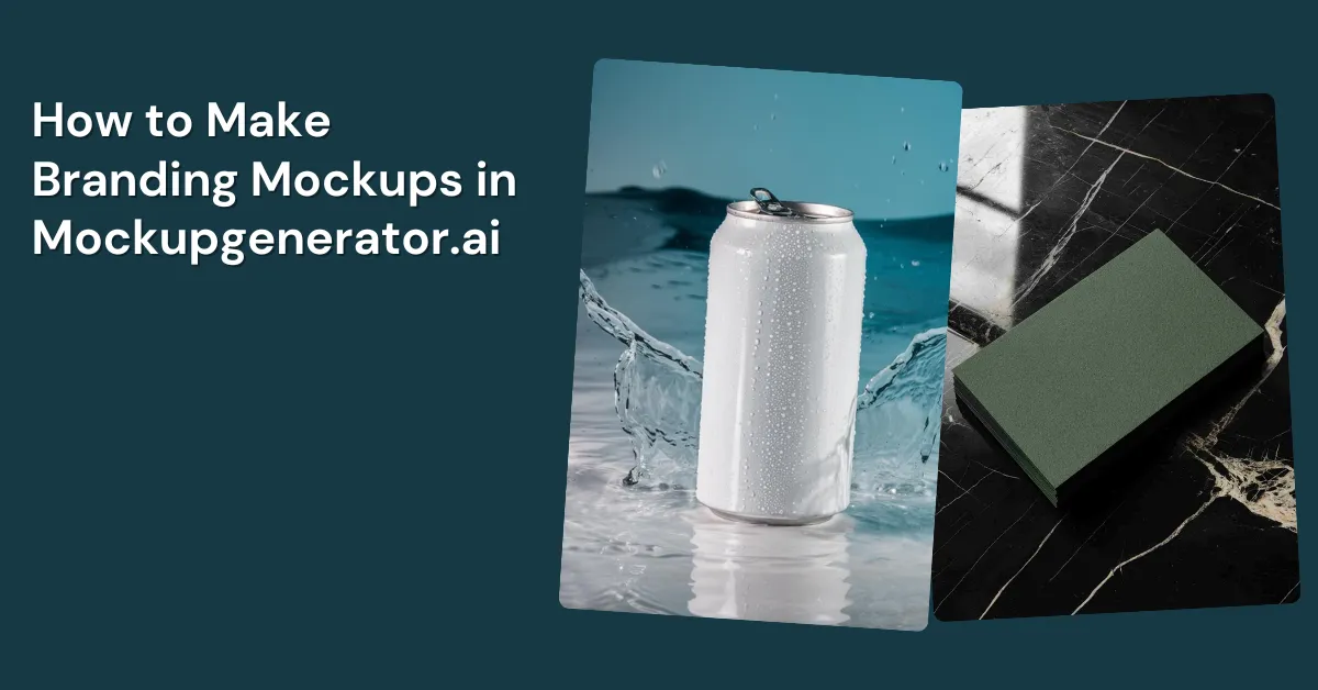 How to Make Branding Mockups in Mockupgenerator.ai