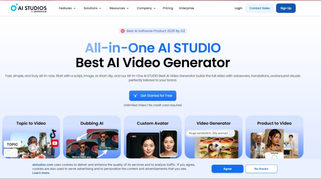 DeepBrain AI (AI Studios)