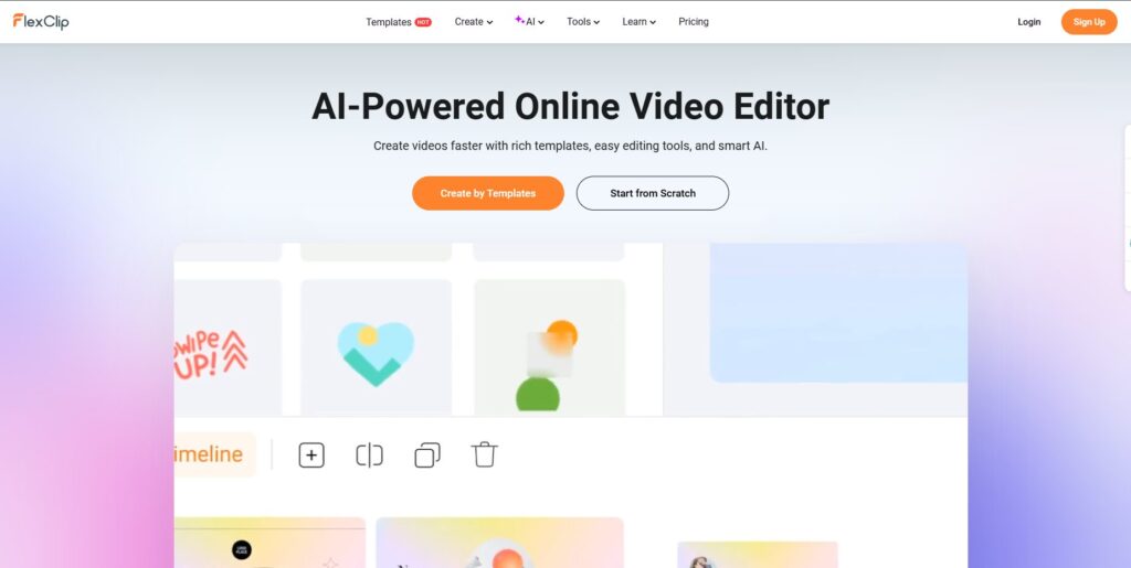 FlexClip — Best Value for Beginners in 2026